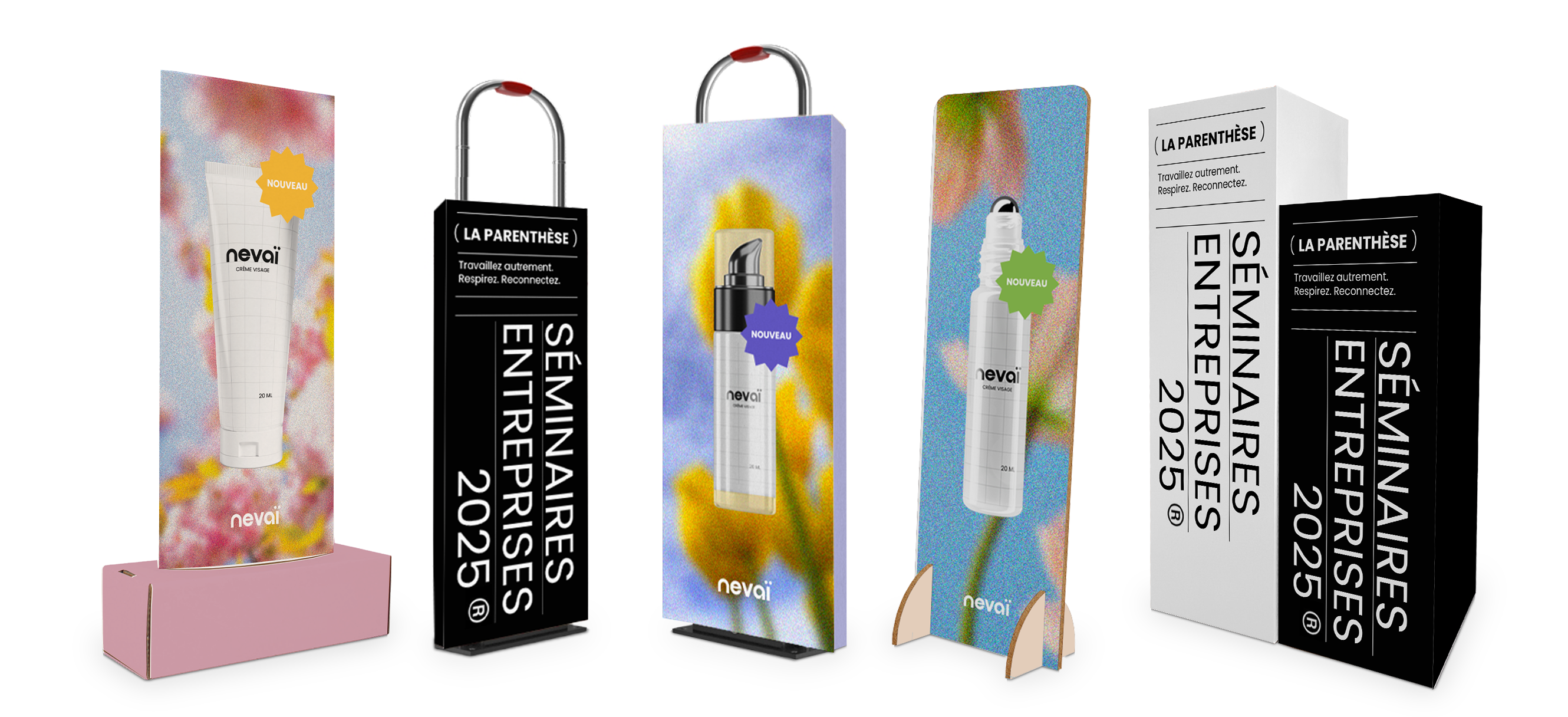 PLV carton – secteurs de la grande distribution et de l'événementiel
