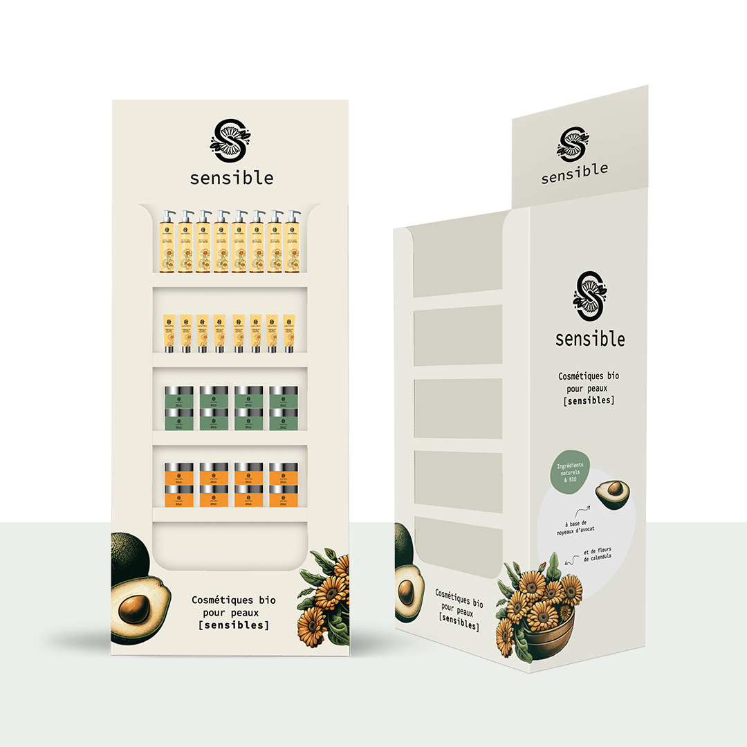 PLV carton – grande distribution