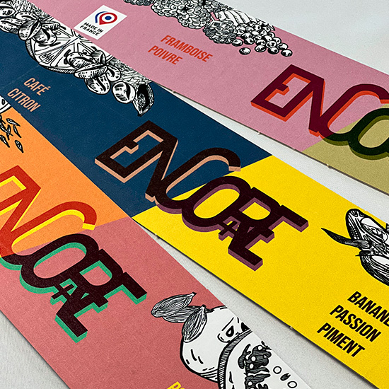 Impression numérique couleurs pour emballage bière sans alcool