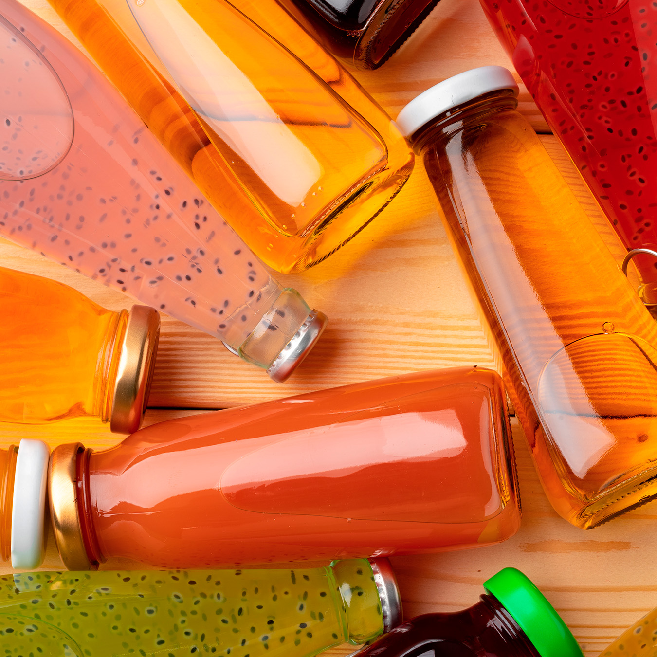 Producteur de jus artisanaux et soft drinks proposant ses bouteilles dans un calendrier de l'avent sans alcool